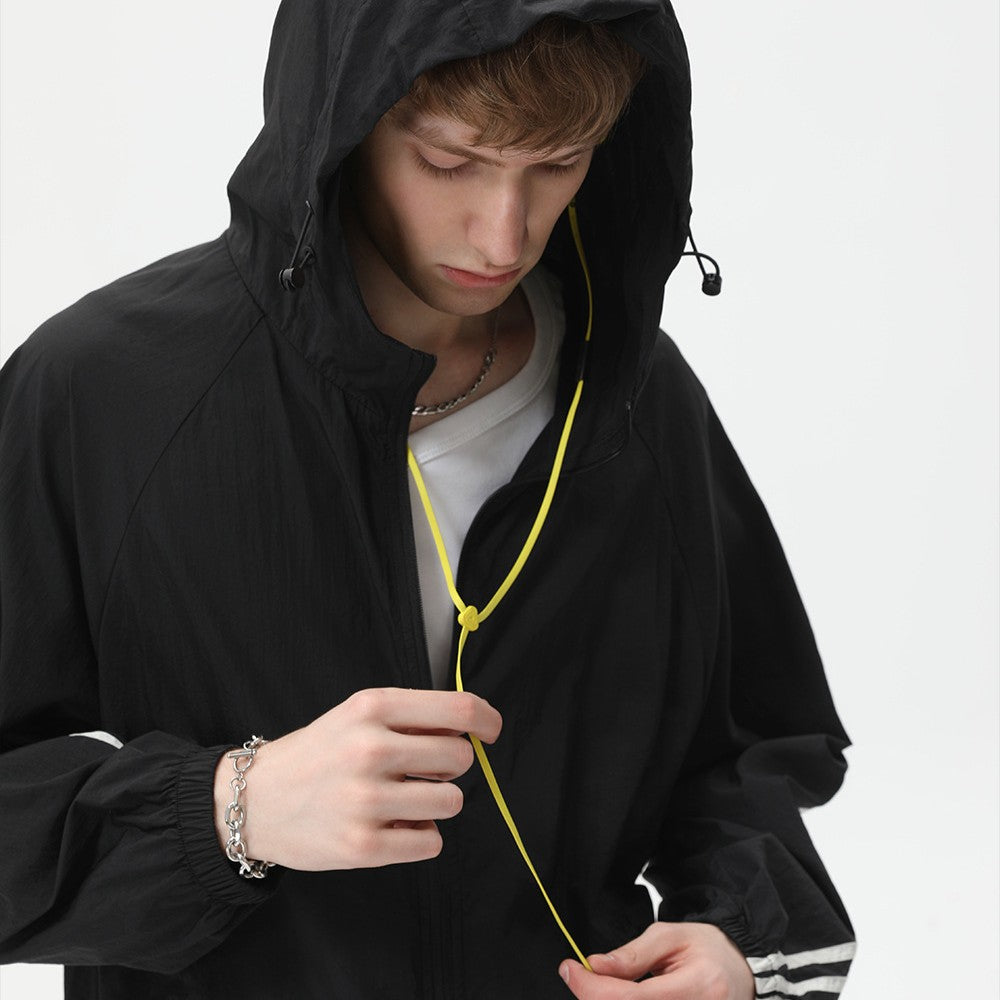 Rain Stripe Hoodie