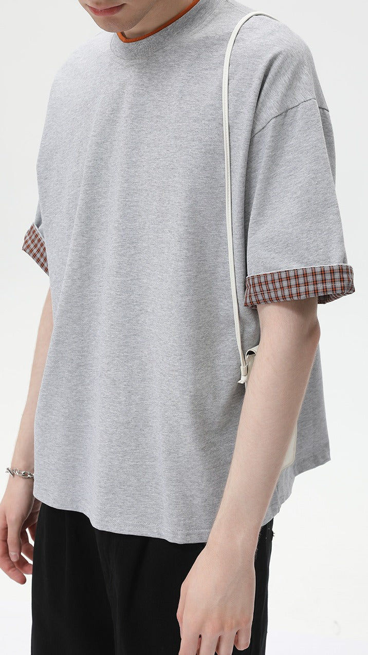 Metro Layer Plaid Tee