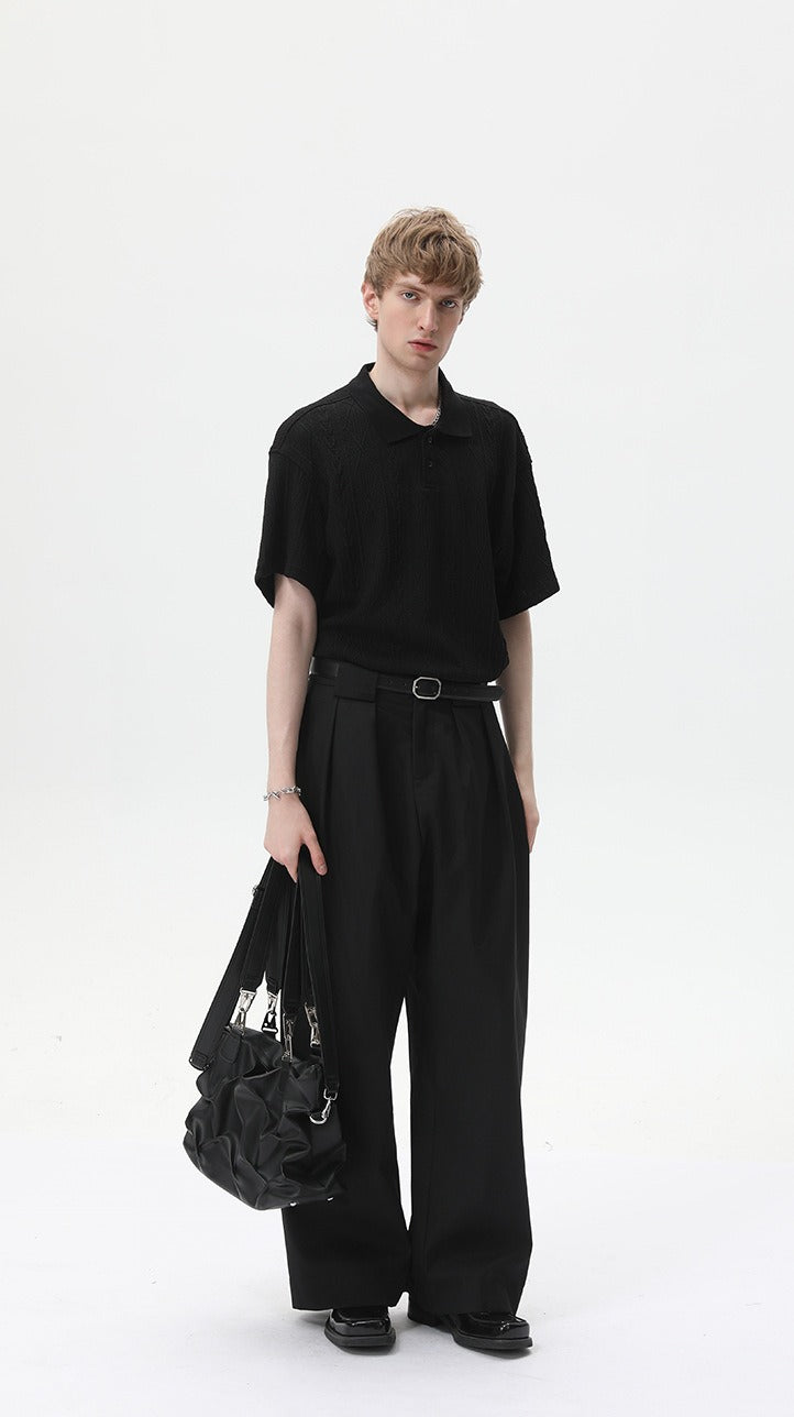 Softform Knit Polo Tee