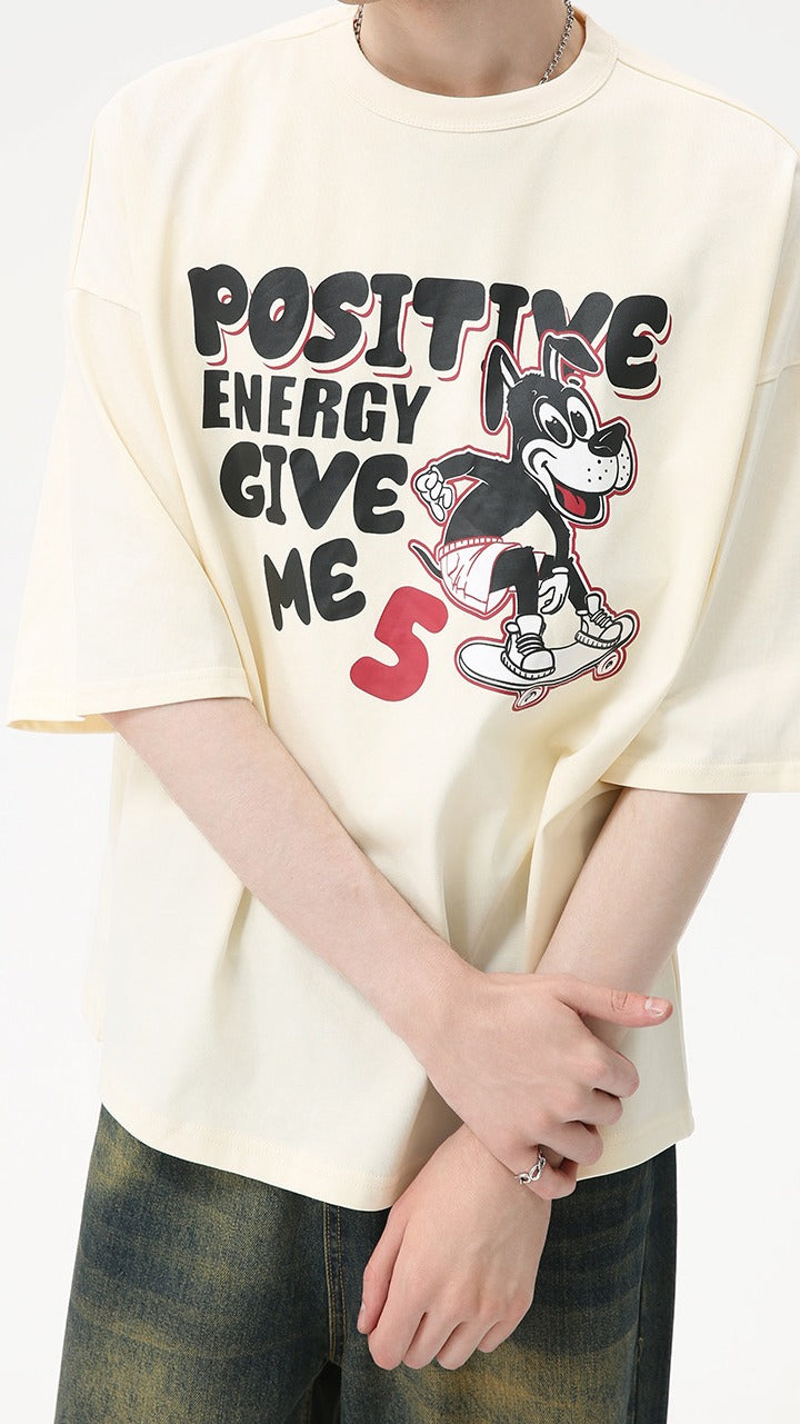 Script Positive Energy Tee