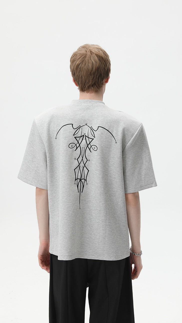Urban Edge Beaded Tee