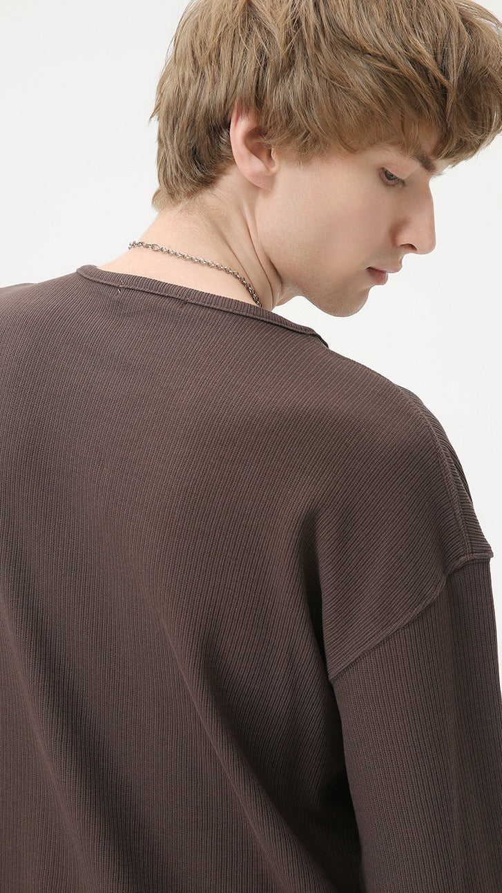 Premium - Urban Waffle Long Sleeve Tee