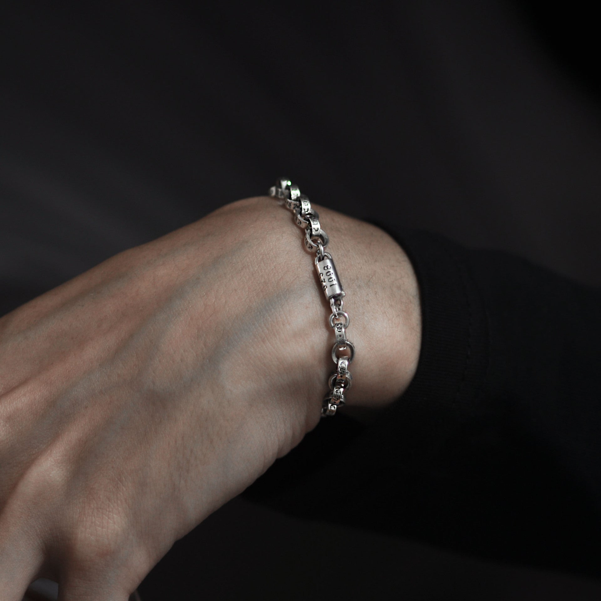 92.5% Pure Silver Urban Relic Bracelet