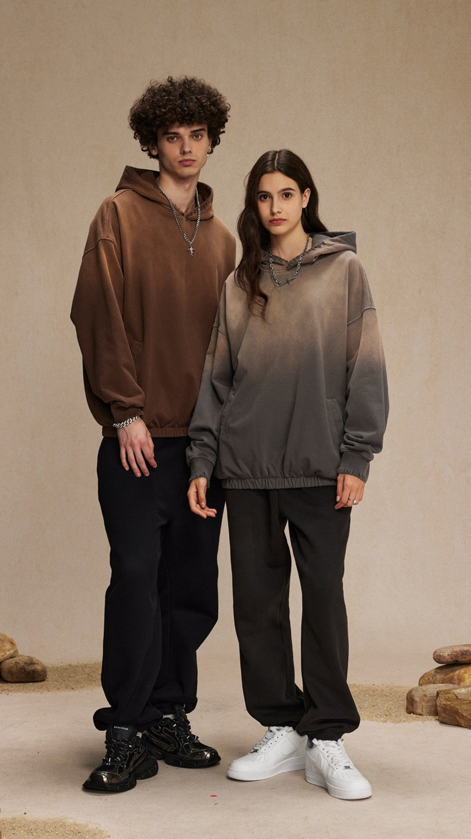 Heritage Fade Oversized Hoodie
