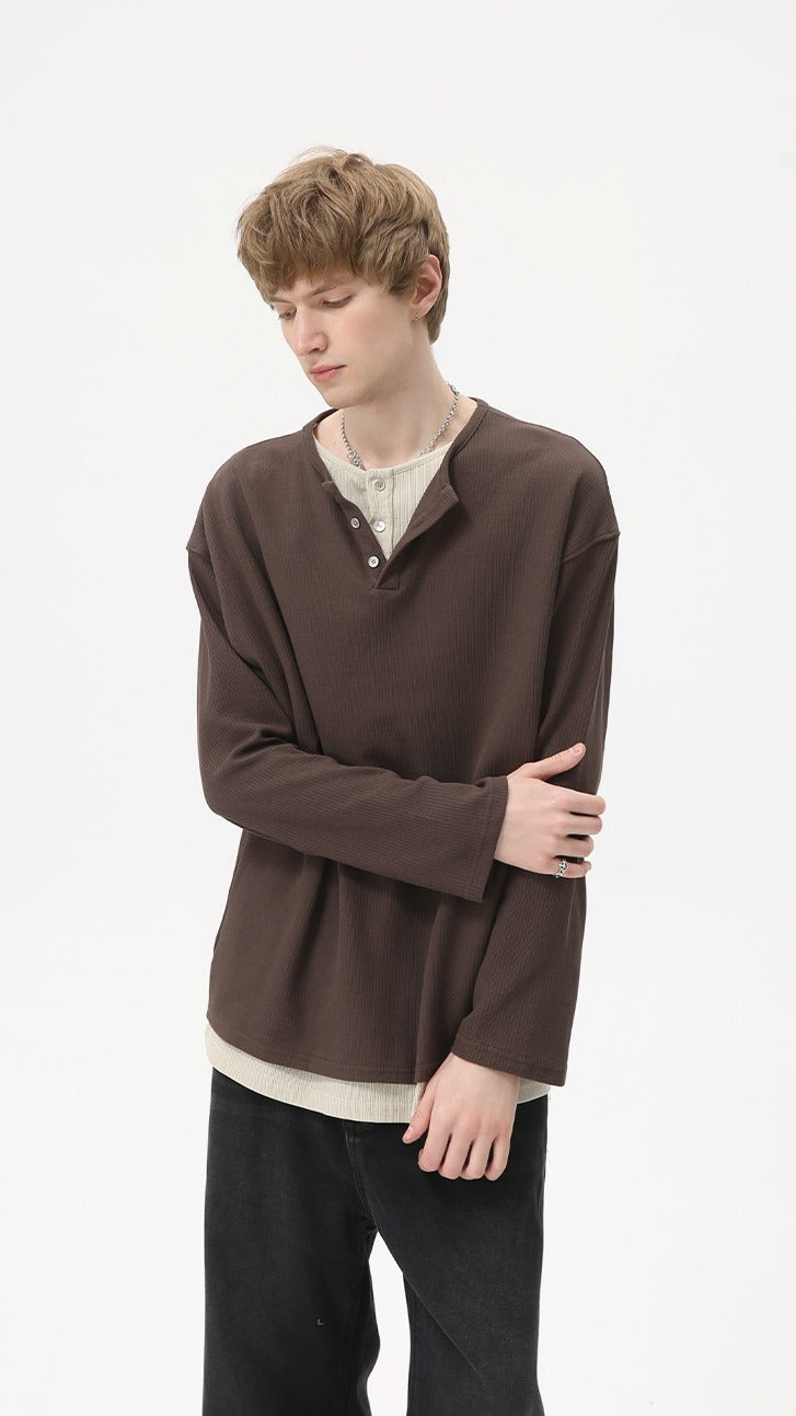 Premium - Urban Waffle Long Sleeve Tee