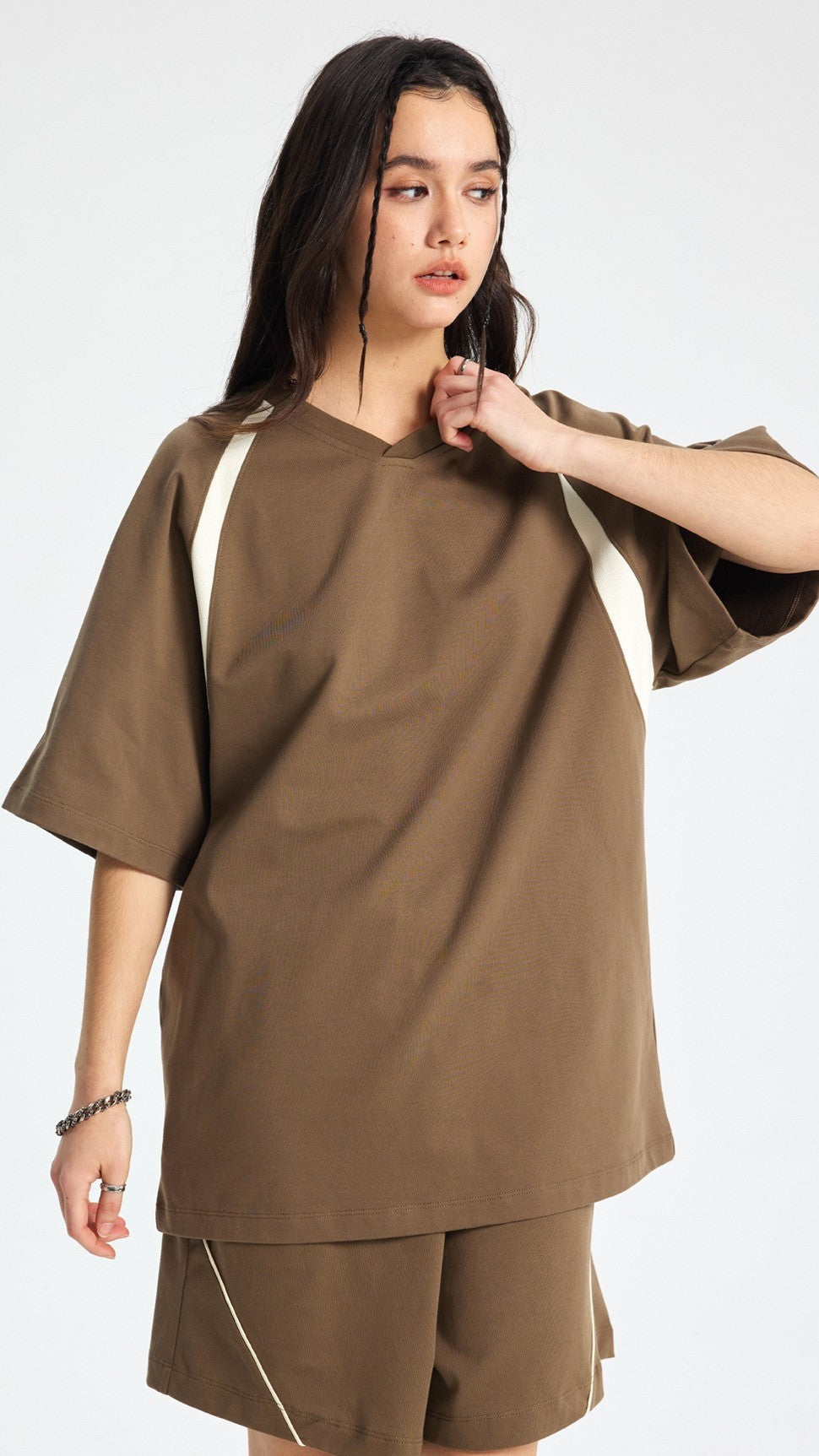 Snowfall Stitch Tee