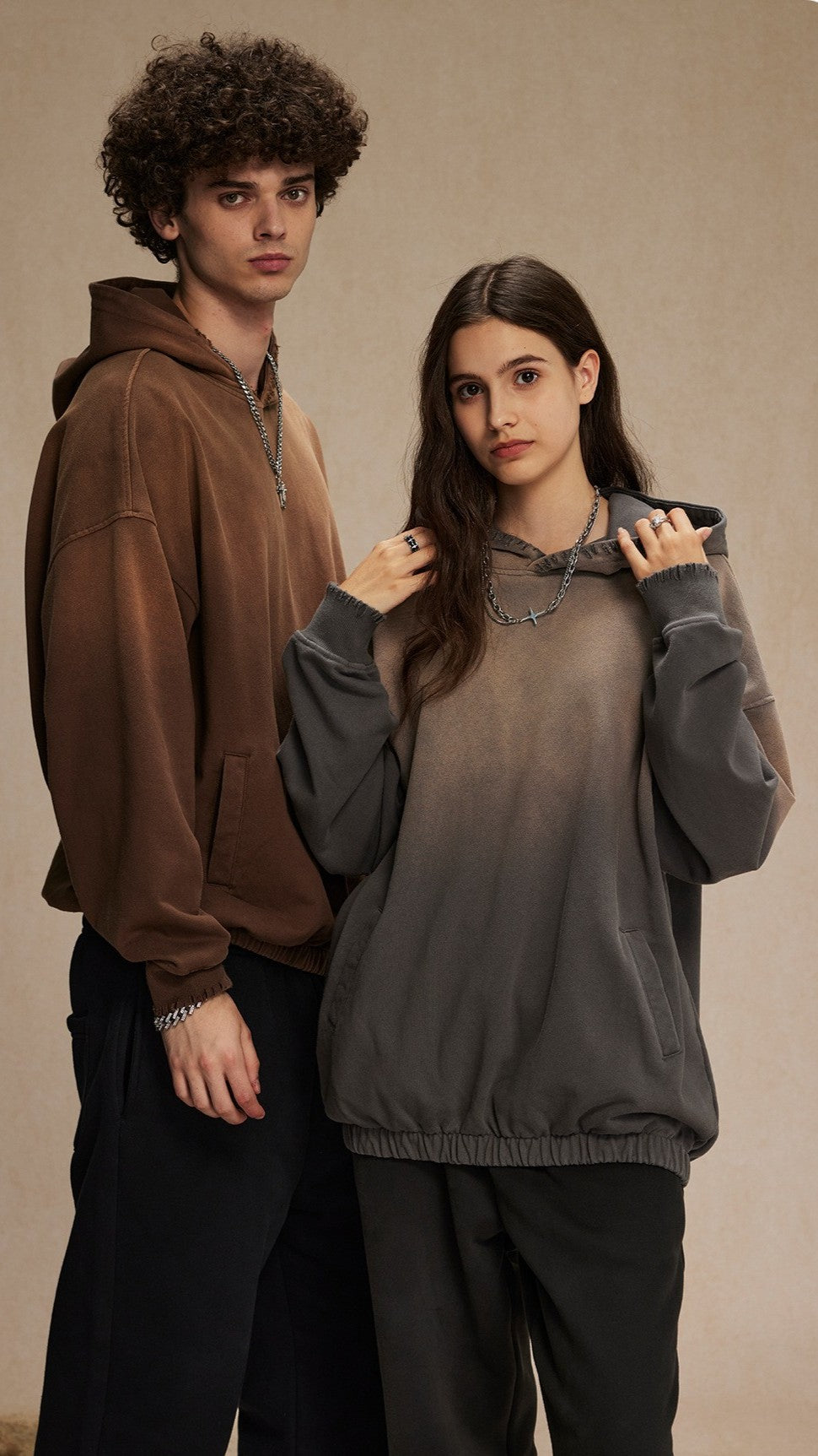 Heritage Fade Oversized Hoodie