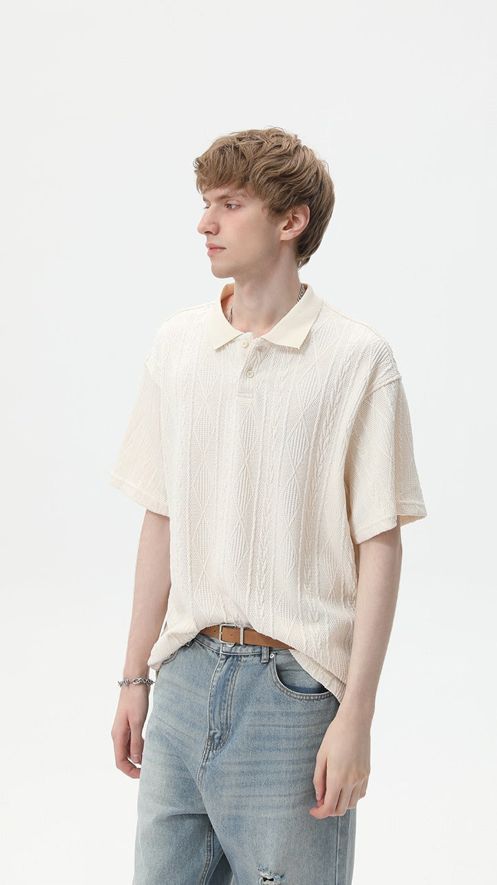 Softform Knit Polo Tee