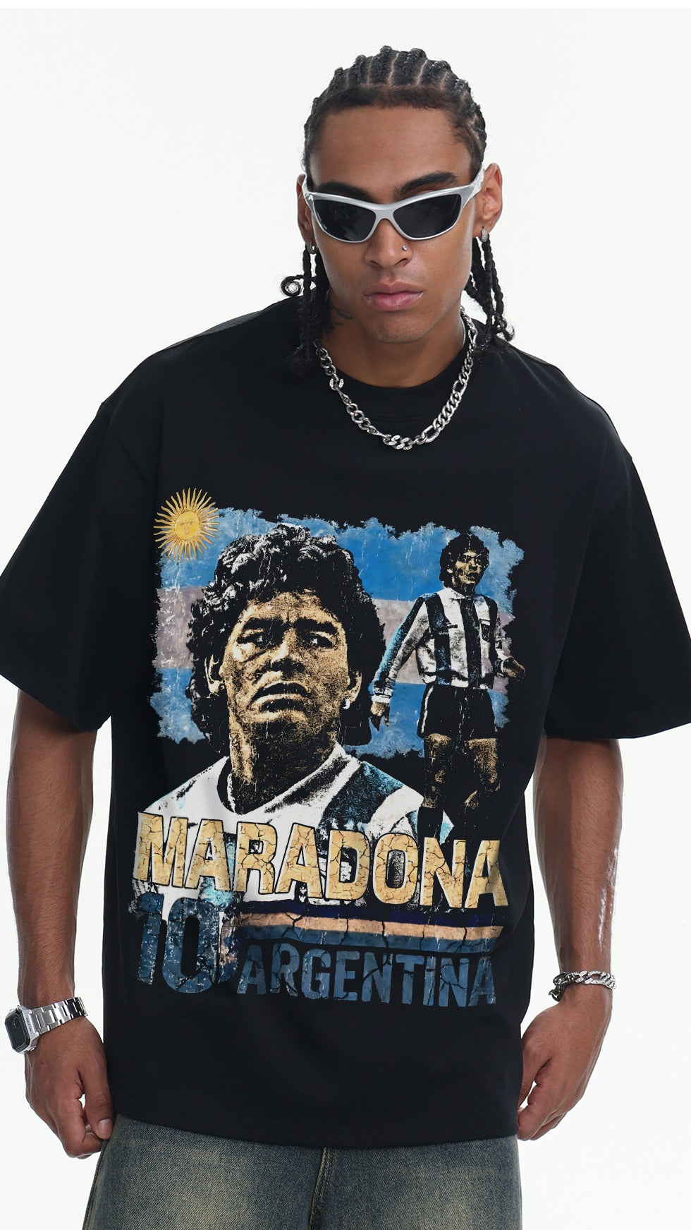 Maradona Vintage Cotton Tee