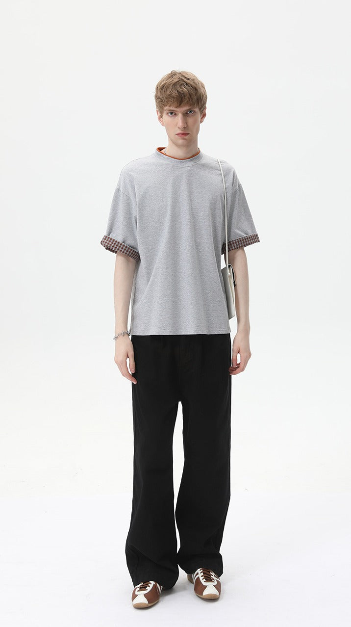 Metro Layer Plaid Tee