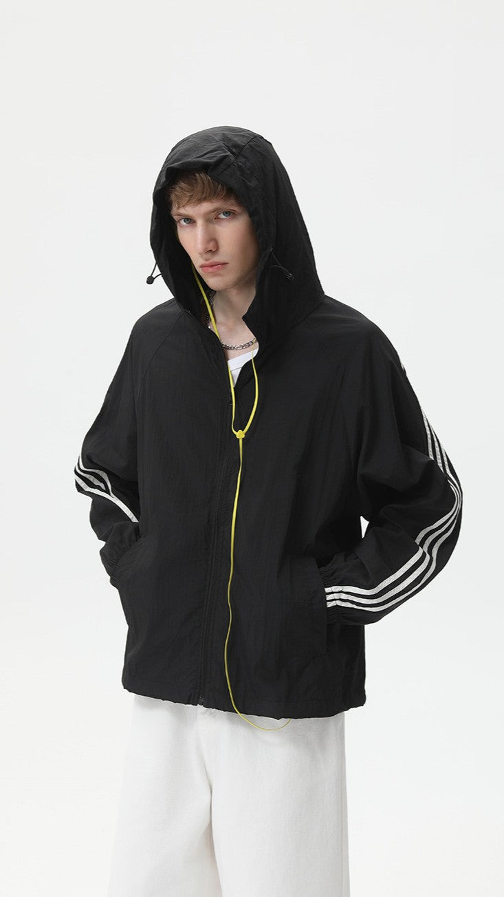 Rain Stripe Hoodie