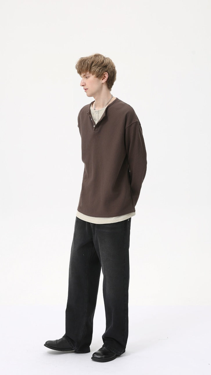 Premium - Urban Waffle Long Sleeve Tee