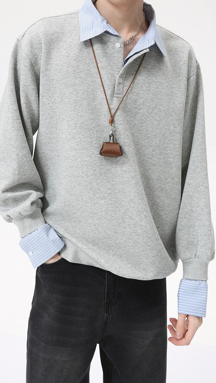 Premium - Urban Layer Contrast Pullover