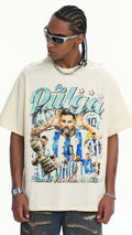Messi Vintage Wash Tee