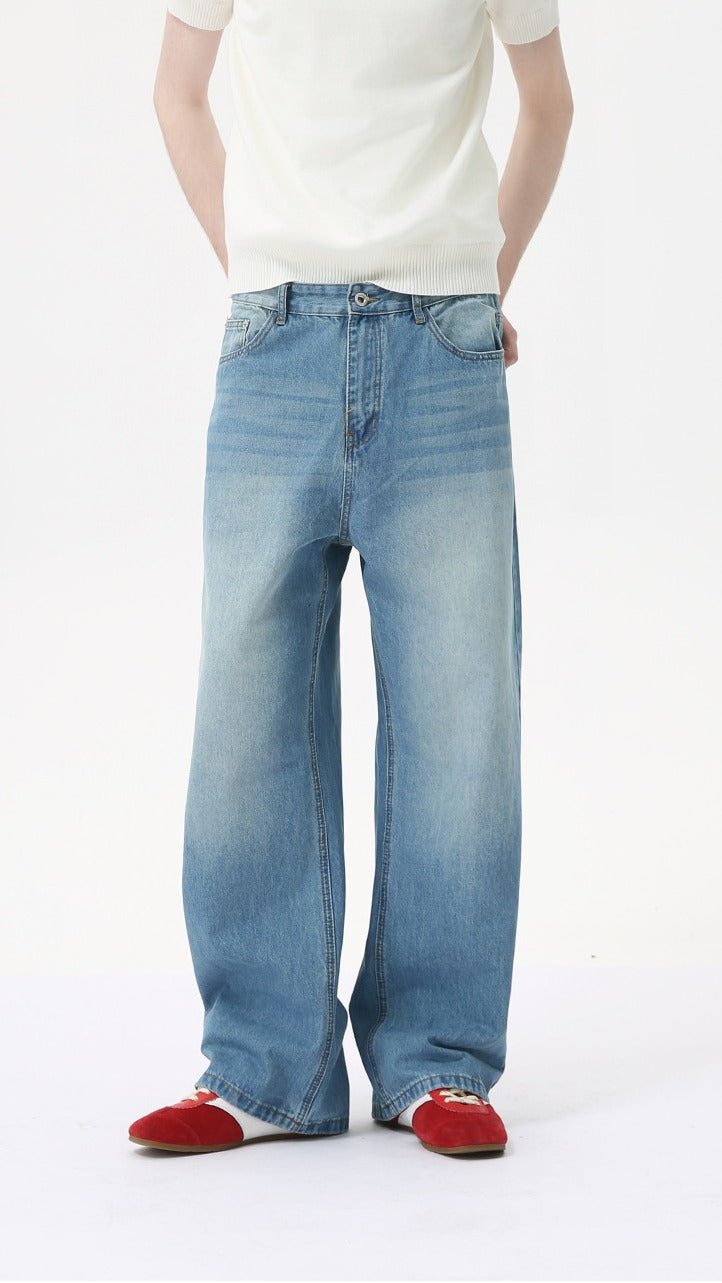 Heritage Street Wide-Leg Jeans