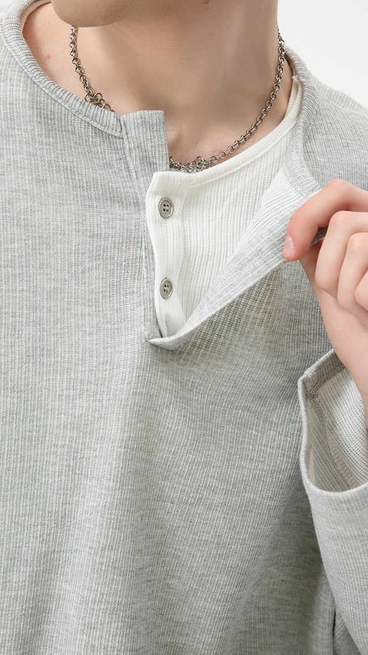 Premium - Urban Waffle Long Sleeve Tee