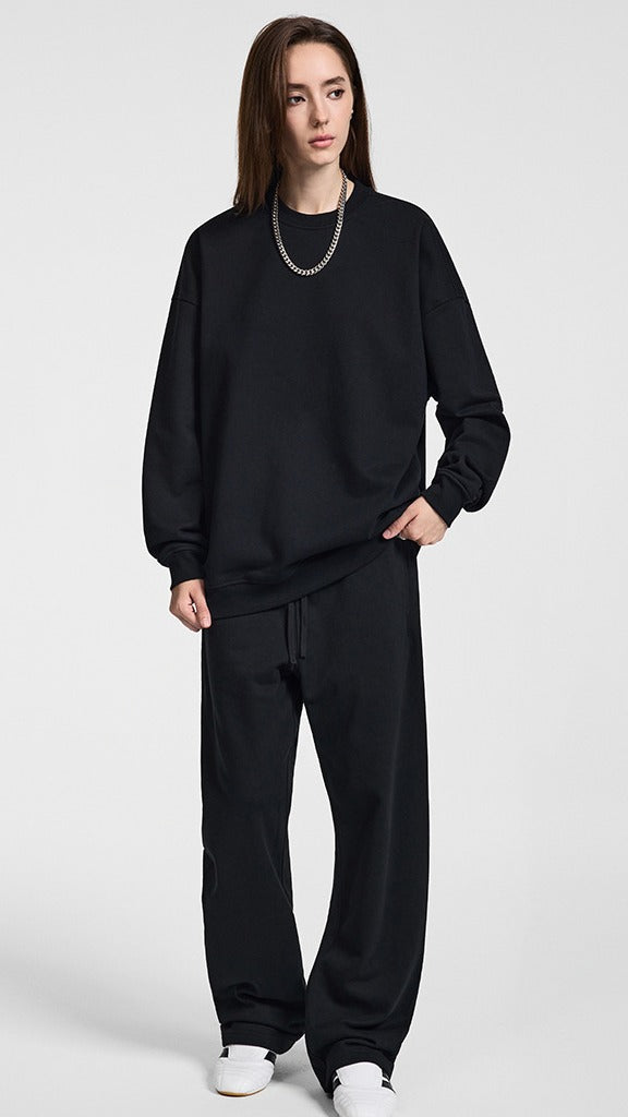 Black Heavyweight Sweatpants