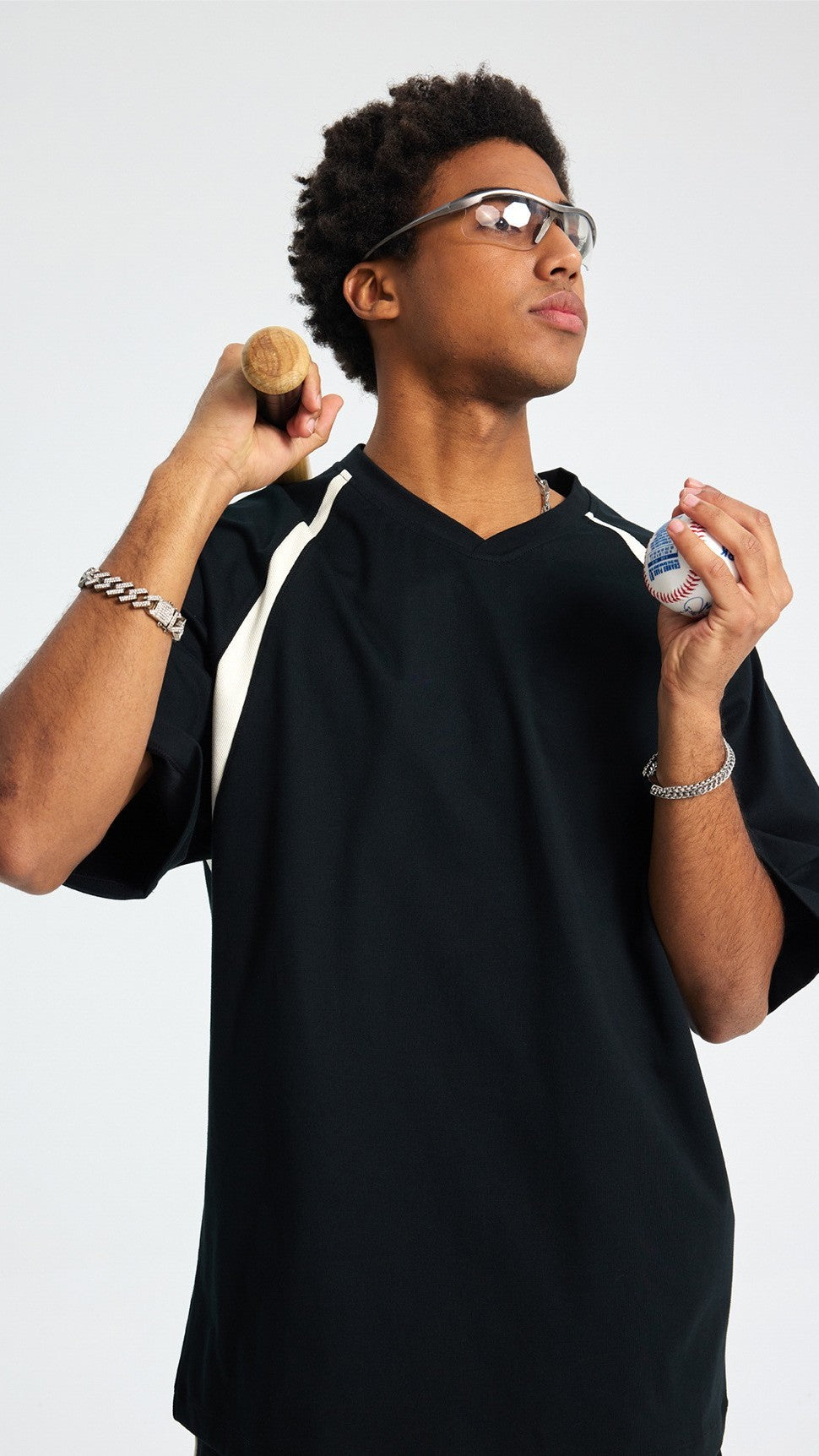 Snowfall Stitch Tee