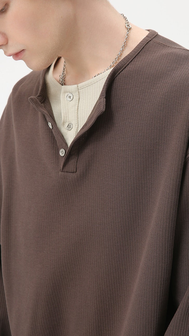 Premium - Urban Waffle Long Sleeve Tee