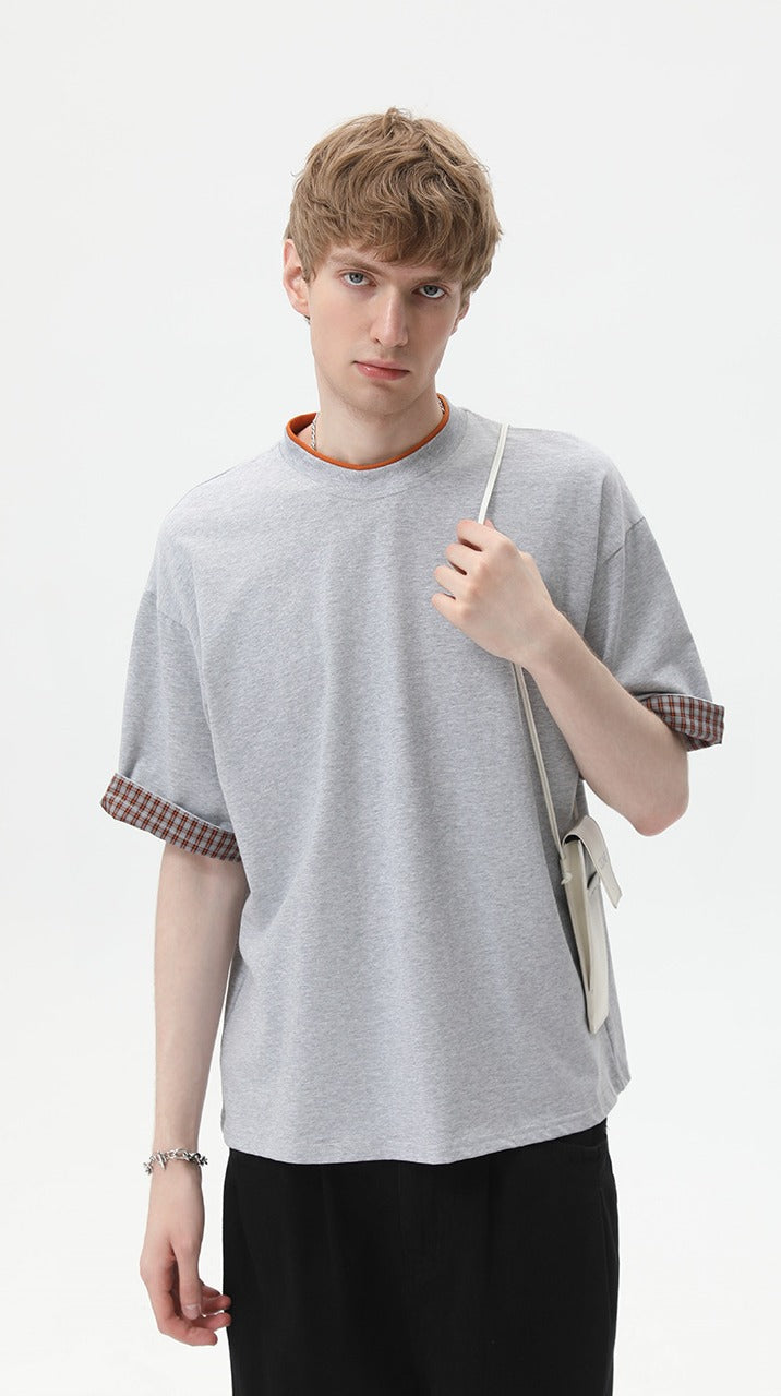 Metro Layer Plaid Tee