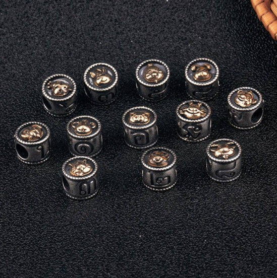 92.5% Pure Silver 6 bundle Heritage Zodiac Pendant