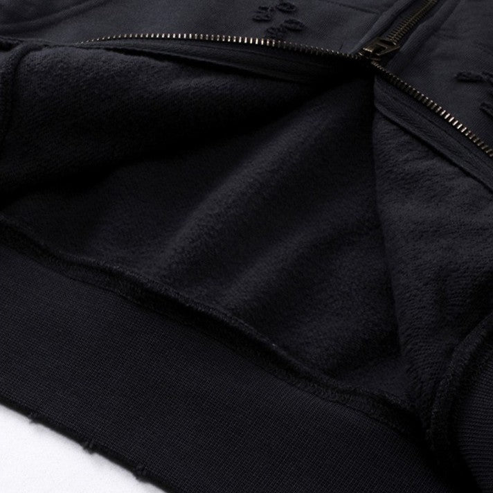 Iron Fade Zip Hoodie