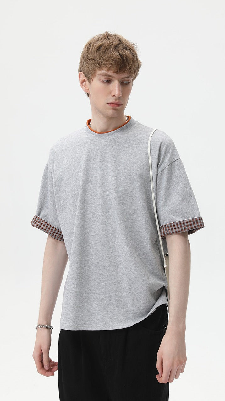 Metro Layer Plaid Tee