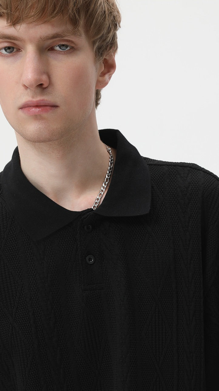 Softform Knit Polo Tee