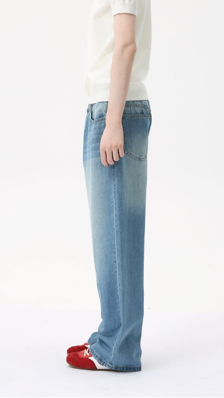 Heritage Street Wide-Leg Jeans