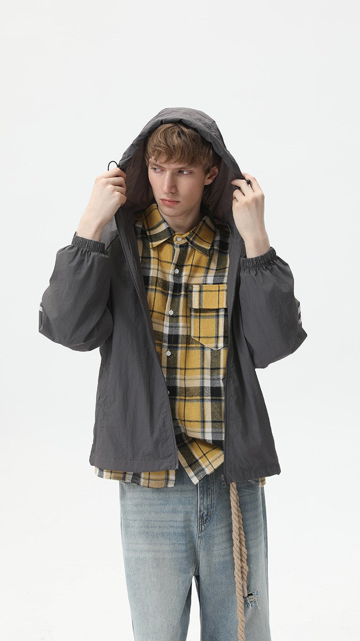 Rain Stripe Hoodie