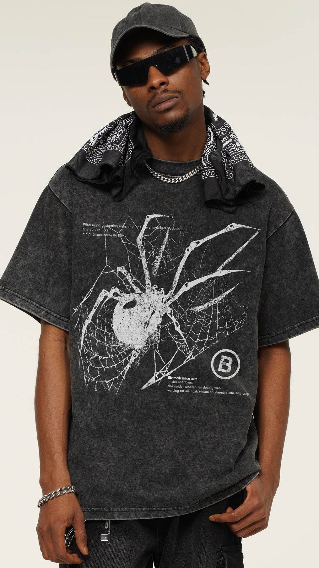 Midnight Spider Street Tee