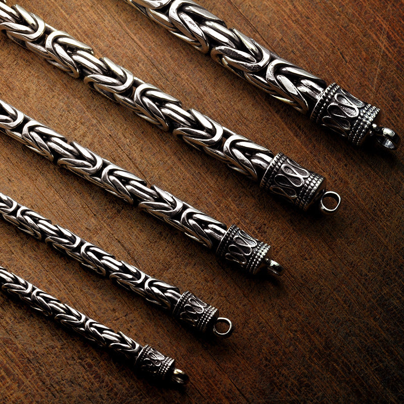 99% Pure Silver Dominion Peace Bracelet