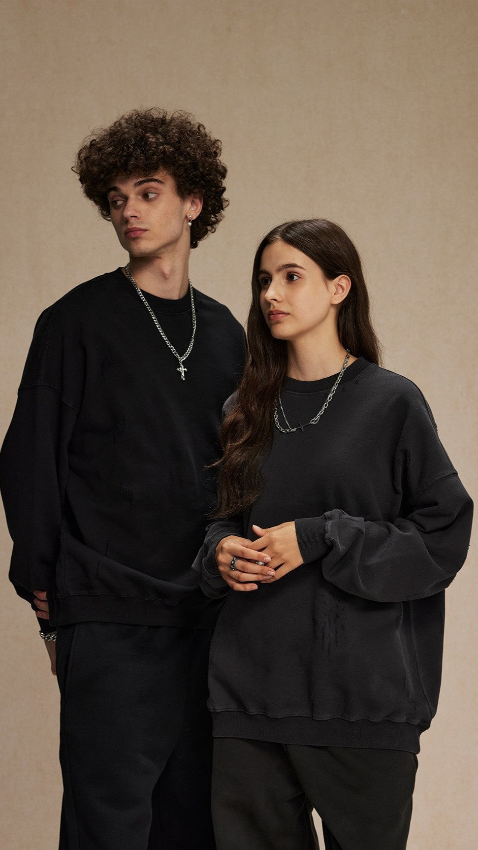 Rough Wash Crewneck