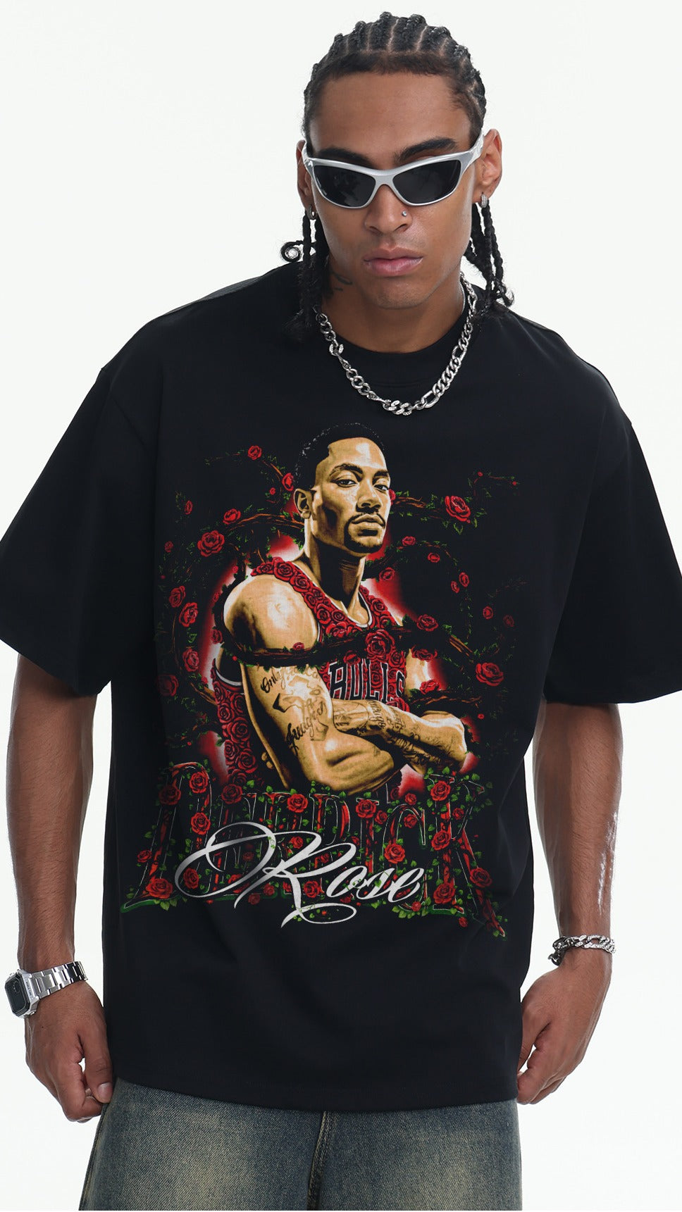 Windy City Rose Tee