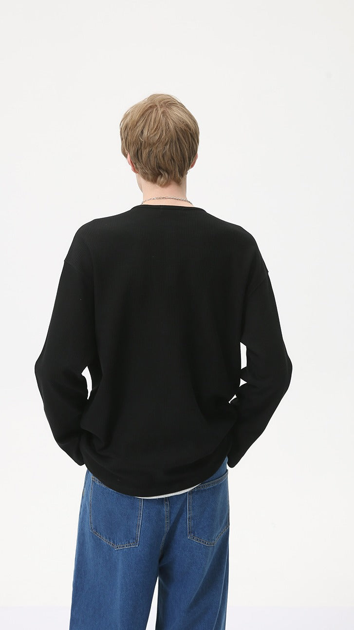 Premium - Urban Waffle Long Sleeve Tee
