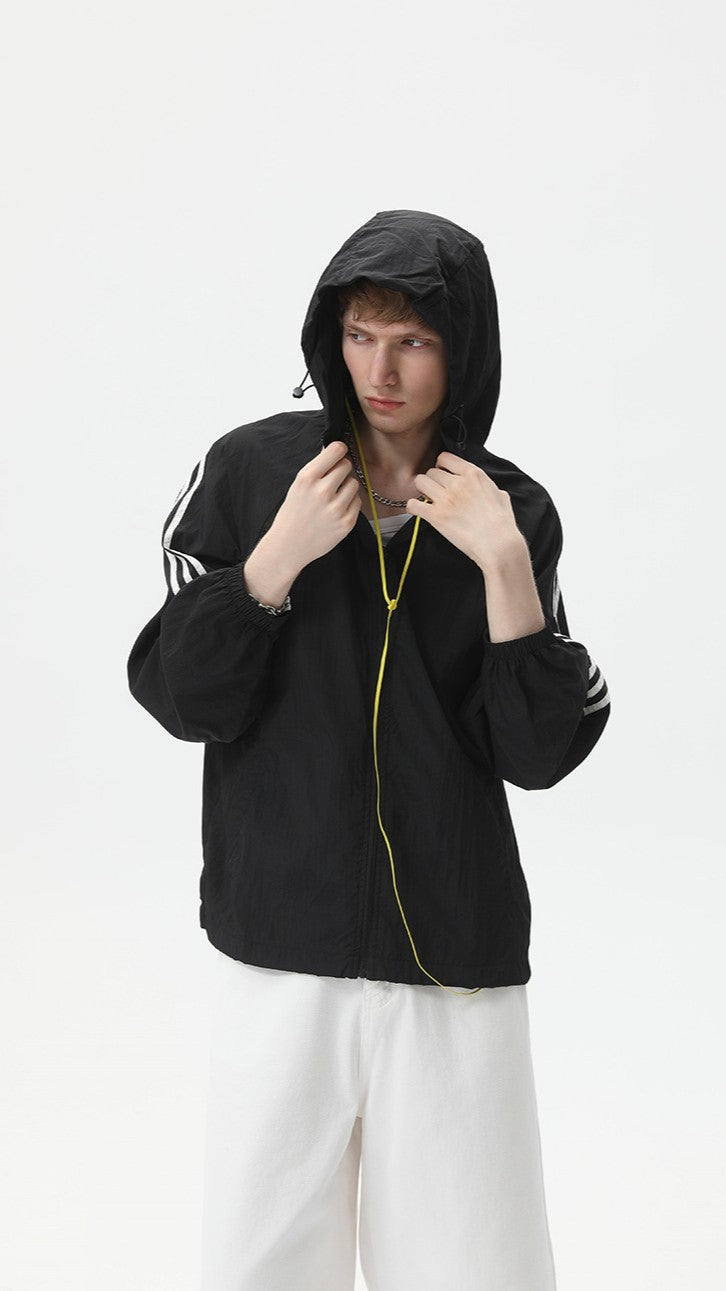 Rain Stripe Hoodie