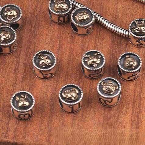 92.5% Pure Silver 6 bundle Heritage Zodiac Pendant